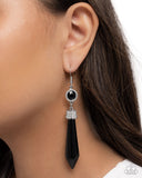 Paparazzi "Palatial Pizzazz" Black Earrings Paparazzi Jewelry