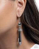 Paparazzi "Palatial Pizzazz" Silver Earrings Paparazzi Jewelry