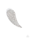 Paparazzi "Angelic Affection" White Brooch Pin Paparazzi Jewelry