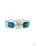 Paparazzi "Prismatic Profession" Blue Bracelet Paparazzi Jewelry