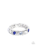 Paparazzi "Colorful Castle" Blue Bracelet Paparazzi Jewelry