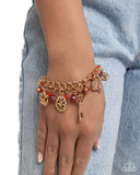Paparazzi "Queen of the Party" Red Bracelet Paparazzi Jewelry