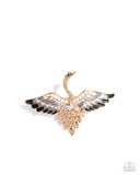 Paparazzi "Soaring Swan" Gold Ring Paparazzi Jewelry