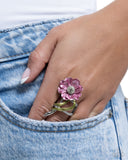Paparazzi "Better Blooms" Pink Ring Paparazzi Jewelry
