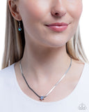 Paparazzi "Straight Up Stellar" Blue Necklace & Earring Set Paparazzi Jewelry