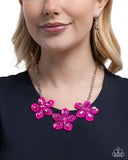 Paparazzi "Prismatic Prestige" Pink Necklace & Earring Set Paparazzi Jewelry