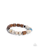 Paparazzi "Greater WOOD" Multi Mens Urban Bracelet Unisex Paparazzi Jewelry
