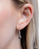 Paparazzi "Industrial Intro" Silver Necklace & Earring Set Paparazzi Jewelry