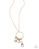 Paparazzi "Eclectic Elite" Multi Lanyard Necklace & Earring Set Paparazzi Jewelry