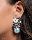 Paparazzi "Elegant Evolution" Blue Earrings Paparazzi Jewelry