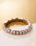 Paparazzi "Principal Pearls" Gold Bracelet Paparazzi Jewelry