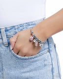 Paparazzi "Windblown Whimsy" Pink Bracelet Paparazzi Jewelry
