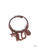Paparazzi "New Sheriff in Town" Copper Bracelet Paparazzi Jewelry