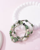 Paparazzi "Flashy Fiction" Green Bracelet Paparazzi Jewelry