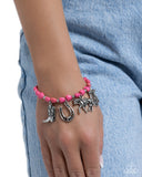 Paparazzi "Cowboy Chorus" Pink Bracelet Paparazzi Jewelry