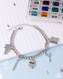 Paparazzi "School is in Session" Silver Bracelet Paparazzi Jewelry