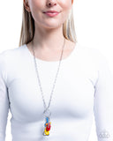 Paparazzi "First Day of the Semester" Multi Lanyard Necklace & Earring Set Paparazzi Jewelry