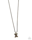 Paparazzi "Highland Hero" Brass Necklace & Earring Set Paparazzi Jewelry