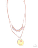 Paparazzi "Bee Bravado" Yellow Necklace & Earring Set Paparazzi Jewelry
