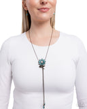 Paparazzi "Floral Fidelity" Brass Necklace & Earring Set Paparazzi Jewelry