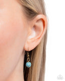 Paparazzi "Floral Fidelity" Brass Necklace & Earring Set Paparazzi Jewelry