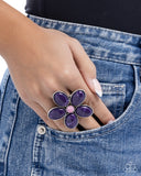 Paparazzi "Blooming Bounty" Purple Ring Paparazzi Jewelry