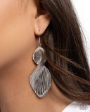 Paparazzi "Skinny Spiral" Silver Earrings Paparazzi Jewelry