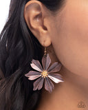 Paparazzi "Floral Fascination" Copper Earrings Paparazzi Jewelry