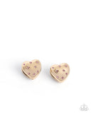Paparazzi "Sweetheart Stars" Pink Post Earrings Paparazzi Jewelry