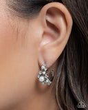 Paparazzi "Dotted Daydream" White Post Earrings Paparazzi Jewelry