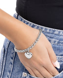 Paparazzi "Dancing Damsel" Silver Bracelet Paparazzi Jewelry