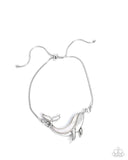 Paparazzi "Whimsical Whale" Silver Bracelet Paparazzi Jewelry