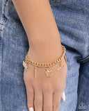 Paparazzi "School is in Session" Gold Bracelet Paparazzi Jewelry