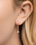 Paparazzi "Confident Chevron" Gold Necklace & Earring Set Paparazzi Jewelry