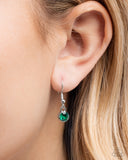 Paparazzi "Tree Frog Tapestry" Green Necklace & Earring Set Paparazzi Jewelry