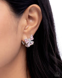 Paparazzi "Aerial Apprentice" Pink Post Earrings Paparazzi Jewelry