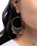 Paparazzi "Chandelier Change" Brass Earrings Paparazzi Jewelry