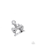 Paparazzi "SEW-ing Style" Silver Charm Paparazzi Jewelry