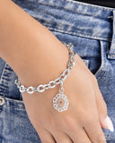 Paparazzi "Memorable Mustard Seed" Silver Charm Paparazzi Jewelry