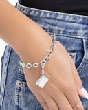 Paparazzi "Mother, Tell Me a Story" Silver Charm Paparazzi Jewelry