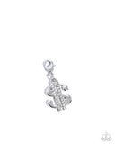 Paparazzi "Shopping Spree" White Charm Paparazzi Jewelry