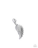 Paparazzi "Angelic Assistance" White Charm Paparazzi Jewelry