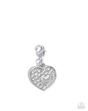 Paparazzi "Memorable Matriarch" White Charm Paparazzi Jewelry