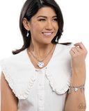 Paparazzi "Painted Poetry and Proficiency" Blue Necklace & Bracelet Set Paparazzi Jewelry