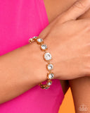 Paparazzi "Sizable Shimmer" Gold Bracelet Paparazzi Jewelry