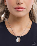 Paparazzi "Porcupine Pizzazz" Brown Necklace & Earring Set Paparazzi Jewelry