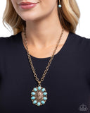 Paparazzi "Santa Fe Score" Gold Necklace & Earring Set Paparazzi Jewelry