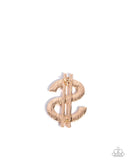 Paparazzi "Raking in the Bling" Gold Pin Brooch Paparazzi Jewelry
