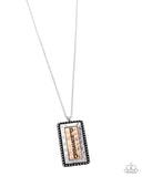 Paparazzi "Bountifully Blessed" Silver Necklace & Earring Set Paparazzi Jewelry