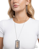Paparazzi "Bountifully Blessed" Silver Necklace & Earring Set Paparazzi Jewelry